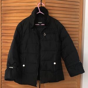 DKNY Kids Black Puffer Jacket
